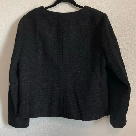 J.Crew Lady Jacket Maritime Tweed Wool Blend Classic Blazer 16 - Picture 8 of 16